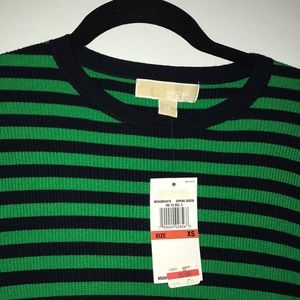Michael Korda Striped Shirt